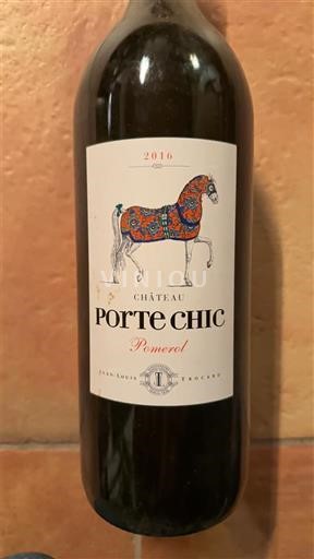 Bordeaux Pomerol Château Porte Chic 2016