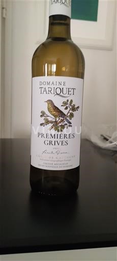 South West Côtes de Gascogne Tariquet Premières Grives 2023