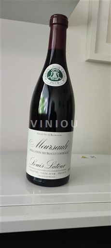 Bourgogne Meursault Domaine Louis Latour 2019
