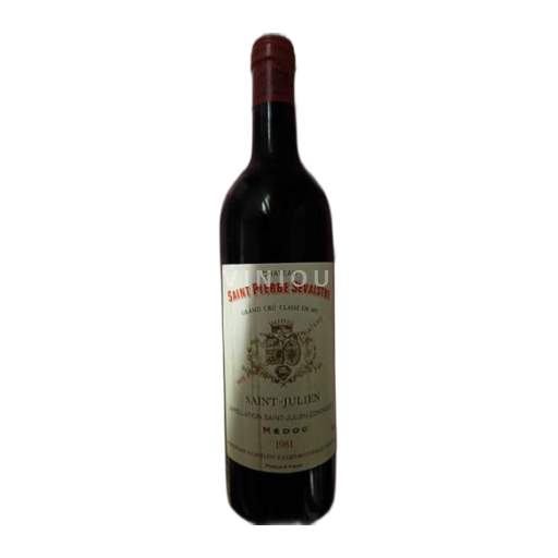 Bordeaux Saint-Julien Château Saint Pierre Sevaistre 1981
