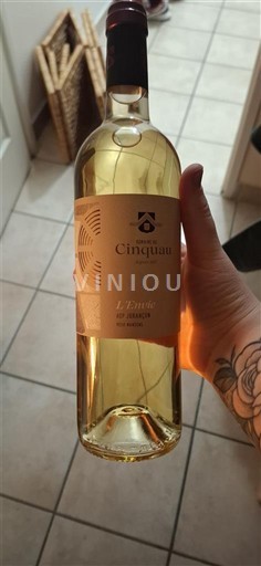 Sudoeste Pacherenc-du-vic-bilh Château Cinqau L'Envie 2022