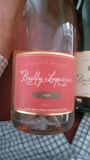 Burgundija Crémant de Bourgogne Bailly-Lapierre Rosé Brut Neleten.