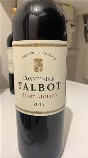 Bordeaux Saint-Julien Château Talbot Connétable Talbot 2015
