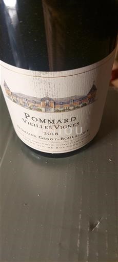 Burgundia Pommard Château Génot-Boulanger Vieilles Vignes 2018