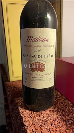 Jihozápad Madiran Château Fitère Esprit de Mrandoz 2006