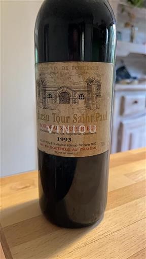 Bordeaux Bordeaux Supérieur Château Tour Saint Paul 1993