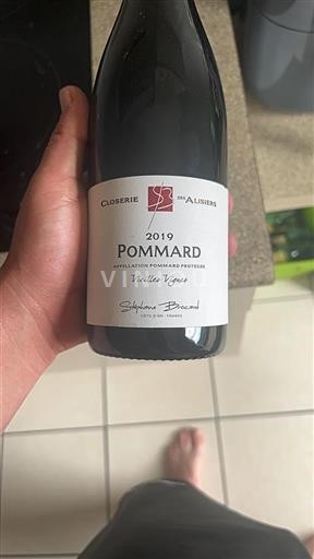 Burgundi Pommard Closerie des Alisiers Vieilles Vignes 2019