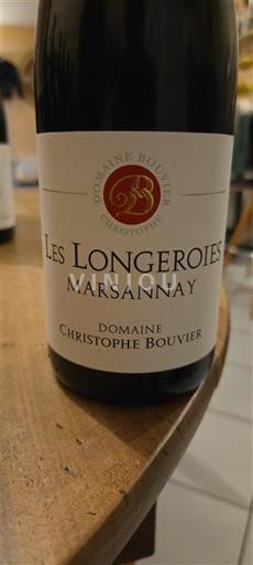 Bourgondië Marsannay Domaine Christophe Bouvier Les Longeroies 2022