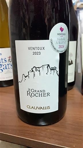 Thung lũng Rhône Ventoux Clauvallis Le Grand Rocher 2023