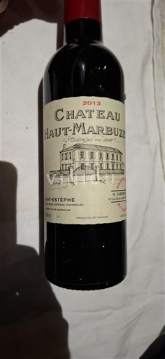 Bordeaux Saint-Estèphe Château Haut-Marbuzet 2013