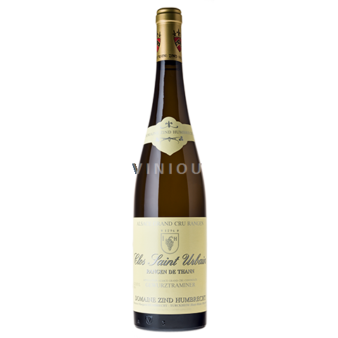Alsácia Riesling Grand Cru Domaine Zind-Humbrecht Riesling Grand Cru Rangen de Thann Clos Saint Urbain 2017