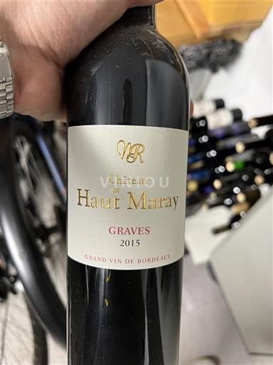 Bordeaux Graves Château Haut Maray 2015