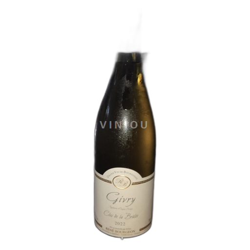 Bourgogne Givry René Bourgeon Clos de la Brûlée 2022