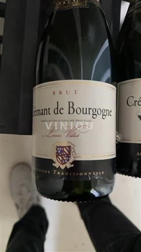 Bourgogne Crémant de Bourgogne Louis Villot Icke årgångsbetecknad