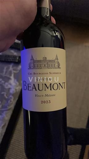 Bordeaux Haut-Médoc Château Beaumont 2023