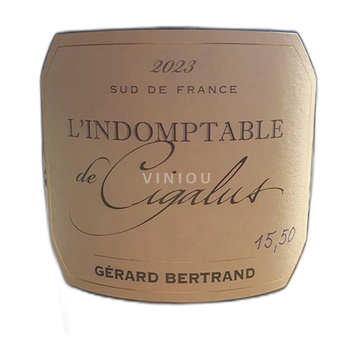 Languedoc Không được chỉ định Domaine Cigalus L'Indomptable - Gérard Bertrand 2023