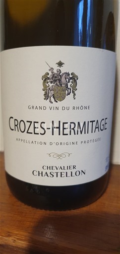 Rhône Valley Crozes-Hermitage Chevalier Chastellon 2024