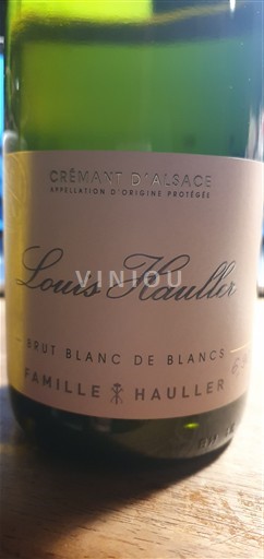 Alsace Crémant d'Alsace Louis Hauller 2024