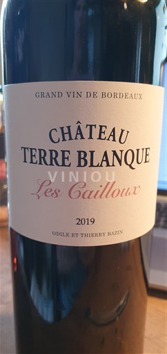 Burdeos Blaye-Côtes de Burdeos Château Terre-Blanque Les Gailloux 2019