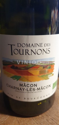 Burgundi Mâcon ja Mâcon-kylät Domaine Tournons Charnay-lès-mâcon 2022