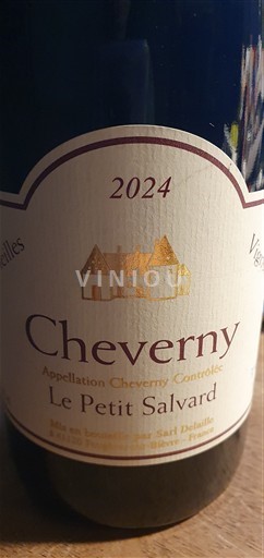 Loiren laakso Cheverny Domaine Salvard Le Petit Salvard 2024