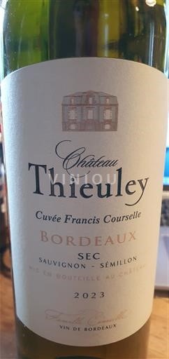Bordeaux Château Thieuley Francis Courselle 2023