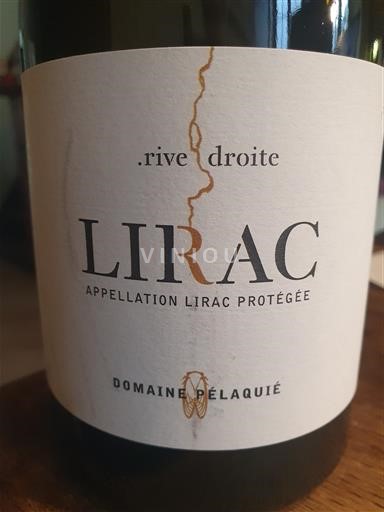 Údolí Rhôny Lirac Domaine Pélaquié Rive Droite 2024