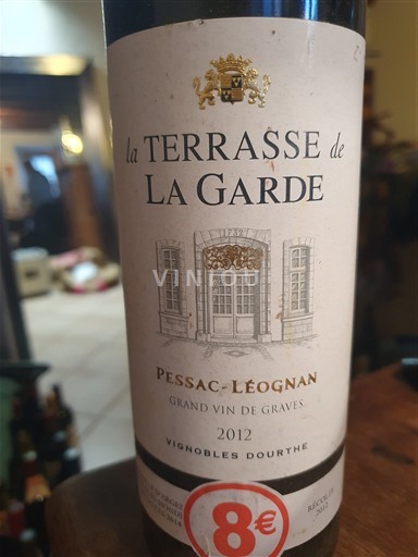 Bordeaux Pessac-Léognan Château Lagarde Graves 2012