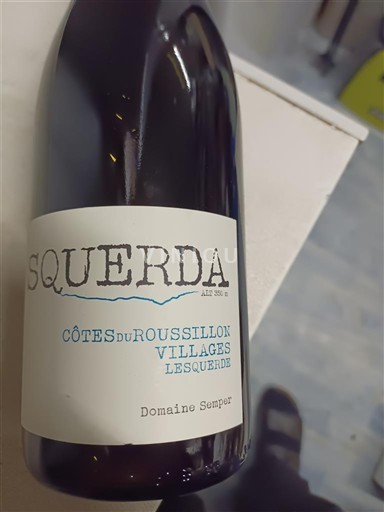 Roussillon Côtes-du-Roussillon-Villages Domaine Semper SQUERDA 2024