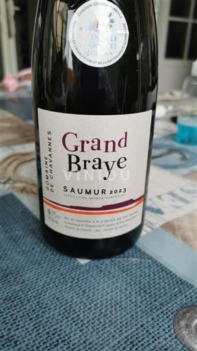 Valle del Loira Saumur Domaine Chavannes Grand Braye 2023