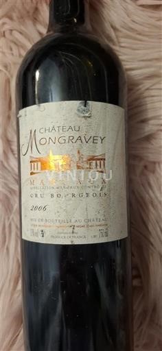 Bordeaux Margaux Château Mongravey 2006