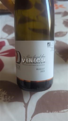 Alsace Muscat Grand Cru Dietrich Frankstein 2023