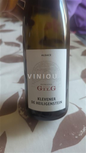 Alsace Klevener-de-heiligenstein Domaine Gilg Klevener Không niên vụ