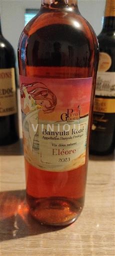 Roussillon Banyuls Domaine Piétri-Géraud Eléore 2023
