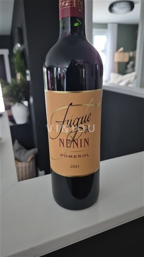 Bordeaux Pomerol Château Nenin Fugue de Nenin 2021