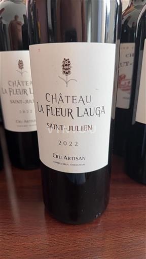 Burdeos Saint-Julien Grand Cru Château La Fleur Lauga 2022