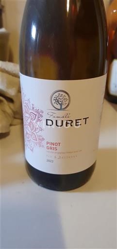 Loiretal Tal der Loire Famille Duret Pinot Gris 2022