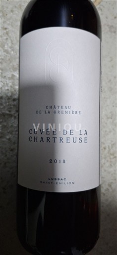 Bordeaux Lussac-Saint-Émilion Château La Grenière de la Chartreuse 2018