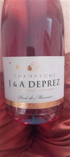 Šampanja Šampanjec J & A Deprez Rosé de Meunier Neleten.