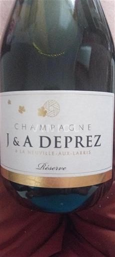 Šampanja Šampanjec J & A Deprez Réserve Neleten.