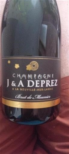 Šampanja Šampanjec J & A Deprez Brut de Meunier Neleten.