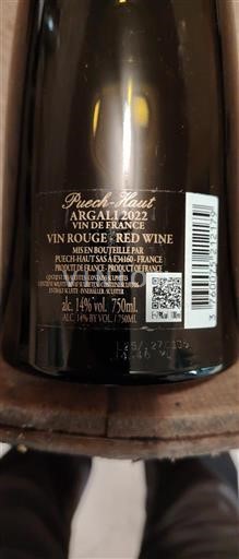 Languedoc Ikke specificeret Puech-Haut Argali 2022