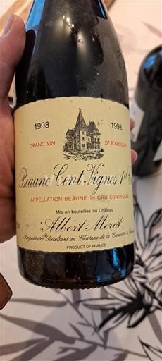 Borgogna Beaune Premier Cru Albert Morot Beaune Cent-Vignes 1998