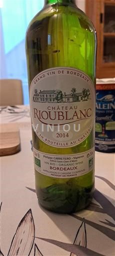 Bordeaux Rioublanc 2014