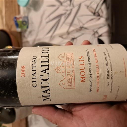 Bordeaux Moulis-en-Médoc Château Maucaillou 2008 2008