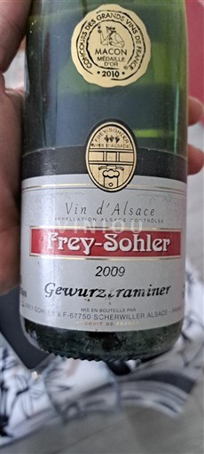 Alsace Grand Cru Frey-Sohler Gewurztraminer 2009