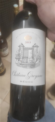 Bordeaux Médoc Château Greysac 2013
