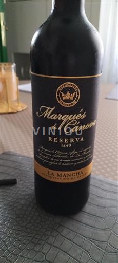Kastiljija-La Mancha La Mancha Marqués de Cánovas Reserva 2018