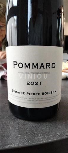Bourgogne Pommard Domaine Pierre Boisson 2021
