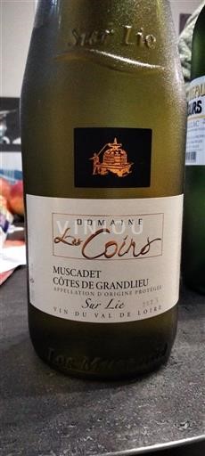Thung lũng sông Loire Muscadet-côtes-de-grand-lieu Domaine Les Coins Sur Lie 2023